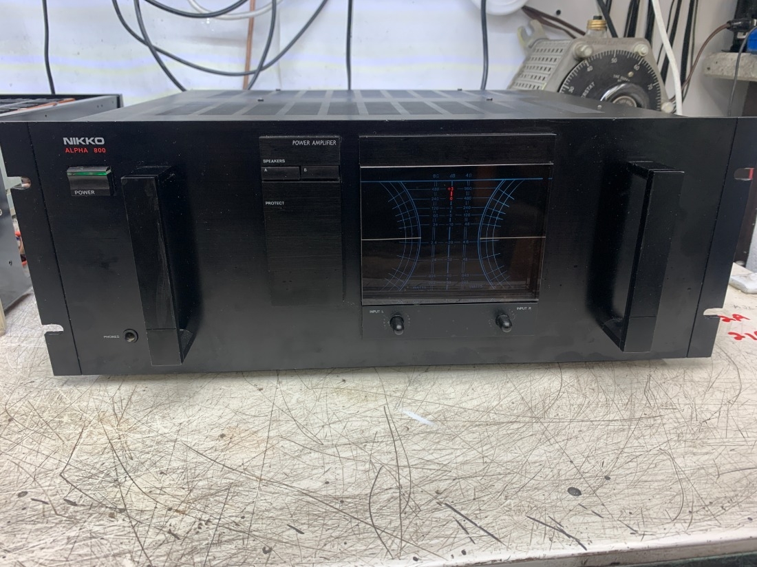 Used Nikko Alpha 800 Amplifiers for Sale | HifiShark.com