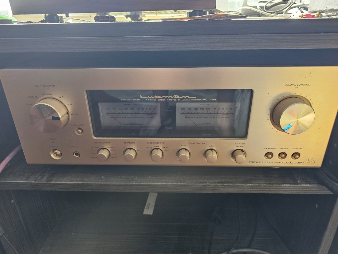 SQ505X LUXMAN プリメインアンプ 整備済み動作品 SQ505X LUXMAN プリメインアンプ 整備済み動作品 LUXMAN ラックスマン