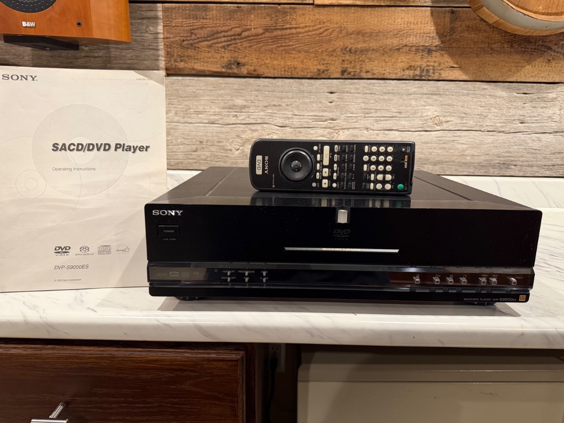 Used Sony DVP-S9000ES DVD players for Sale | HifiShark.com