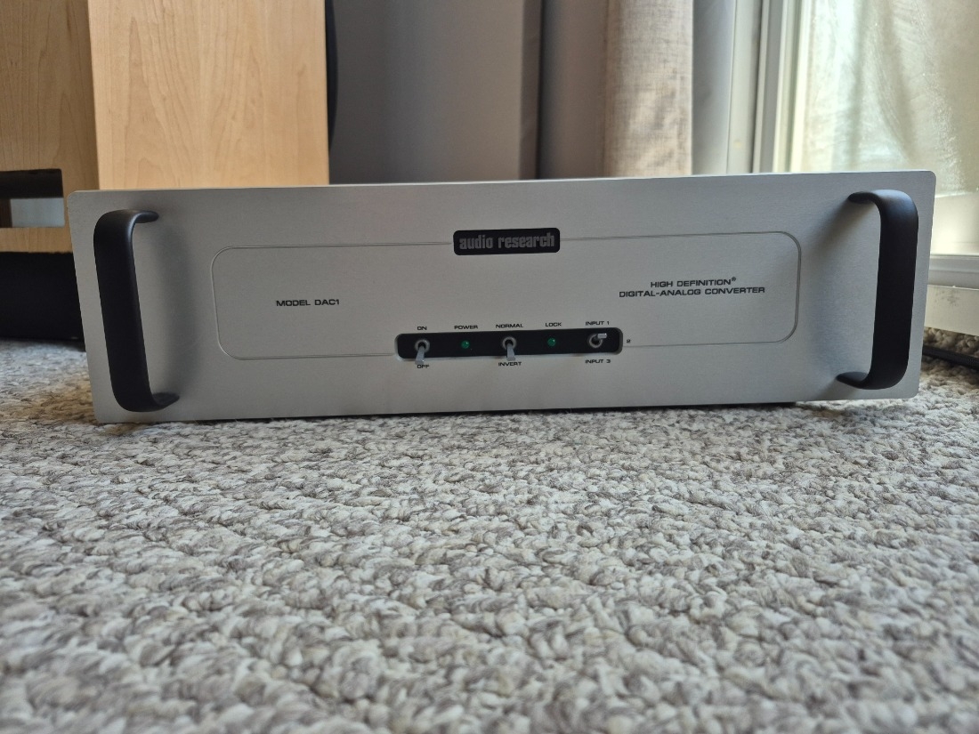 Used Audio Research DAC 1 D/A Converters for Sale | HifiShark.com