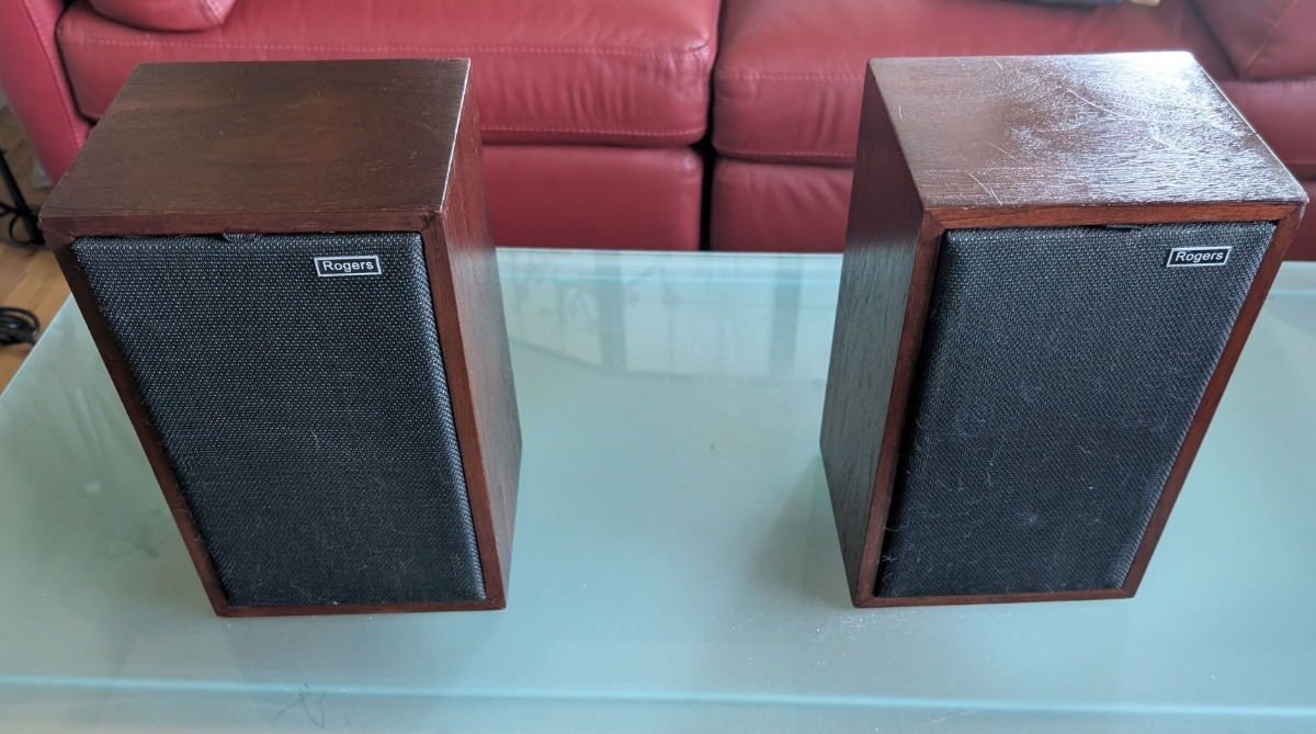 Used Rogers LS3/5A Bookshelf speakers for Sale | HifiShark.com