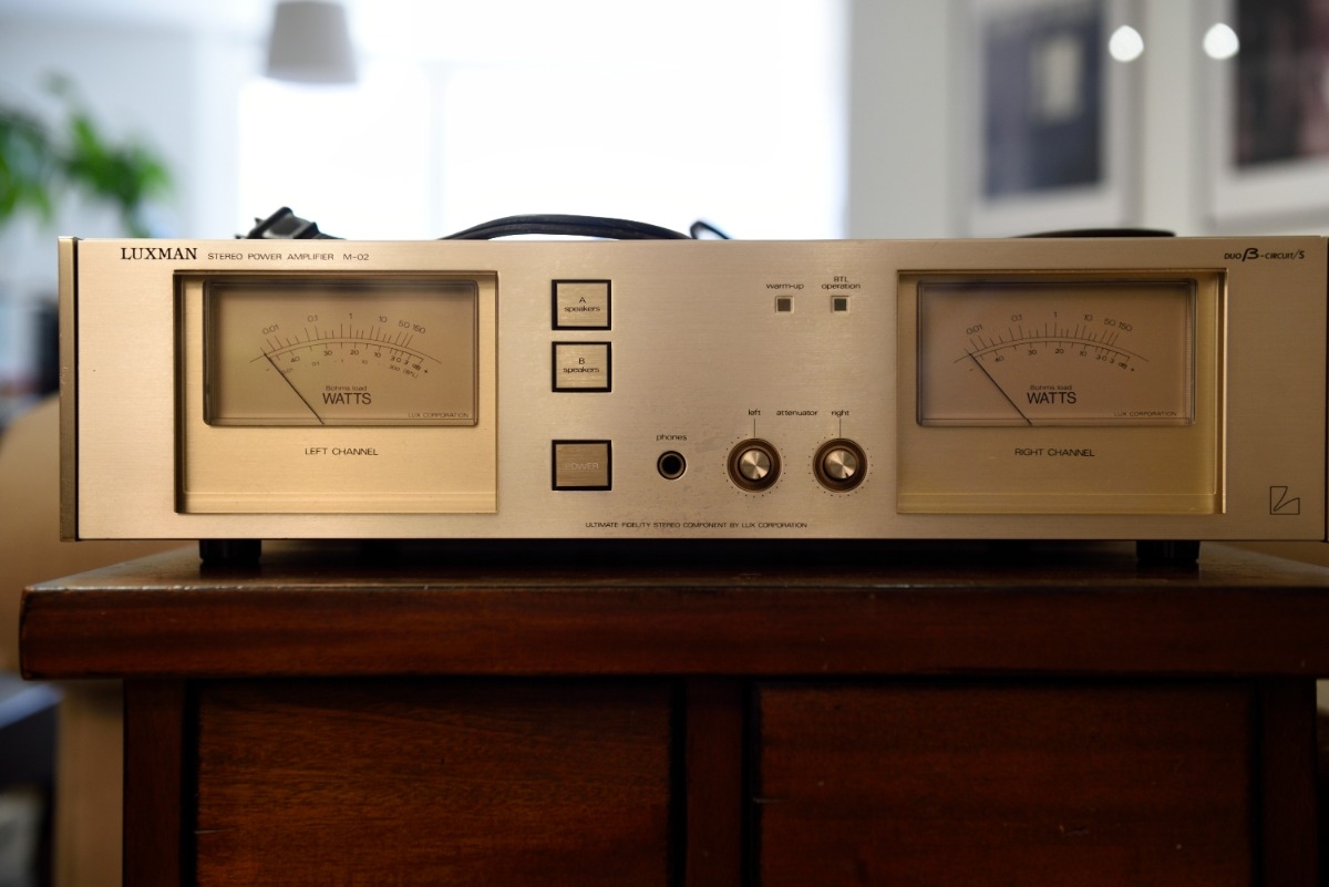 LUXMAN Luxman - | パワーアンプ M-02 Stereo ラックスマン M-200