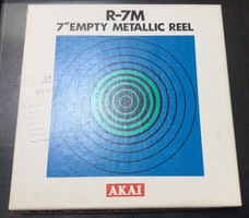 Akai 7 Empty Metal Takeup Reel in Box R-7M For Sale - Canuck