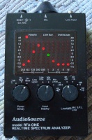 Audio Source RTA-ONE Real time spectrum Analyzer***Sale Pending to ...