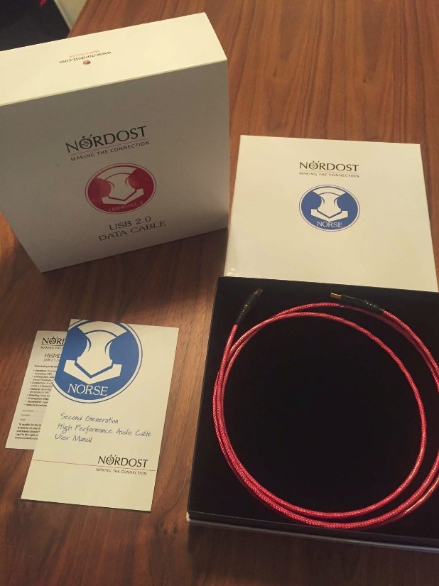 Nordost Heimdall 2 Usb Cable 2m Dealer Ad Canuck Audio Mart 3838