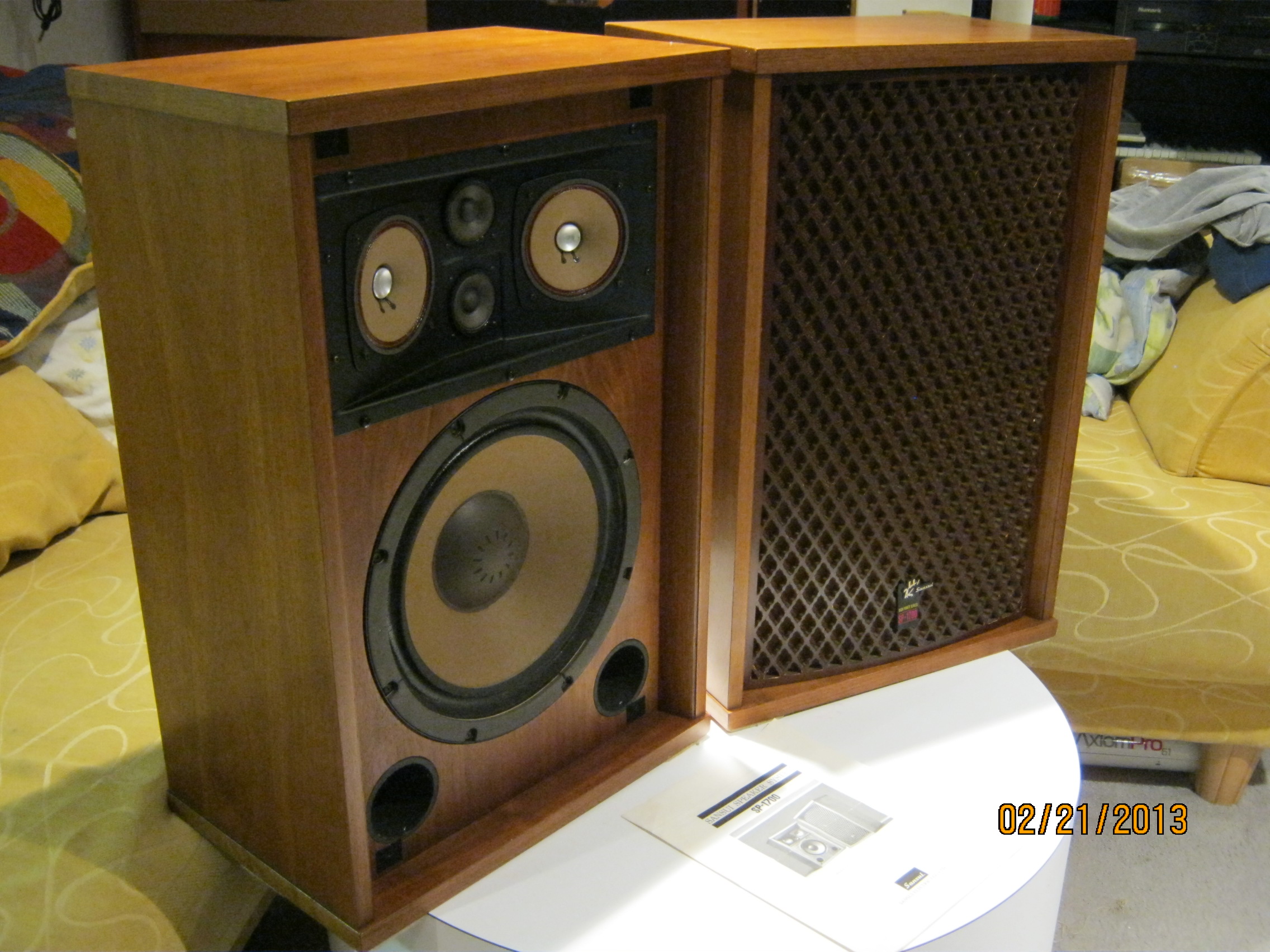 Enceinte Acoustique SANSUI SP1700 speakers For Sale Canuck Audio Mart