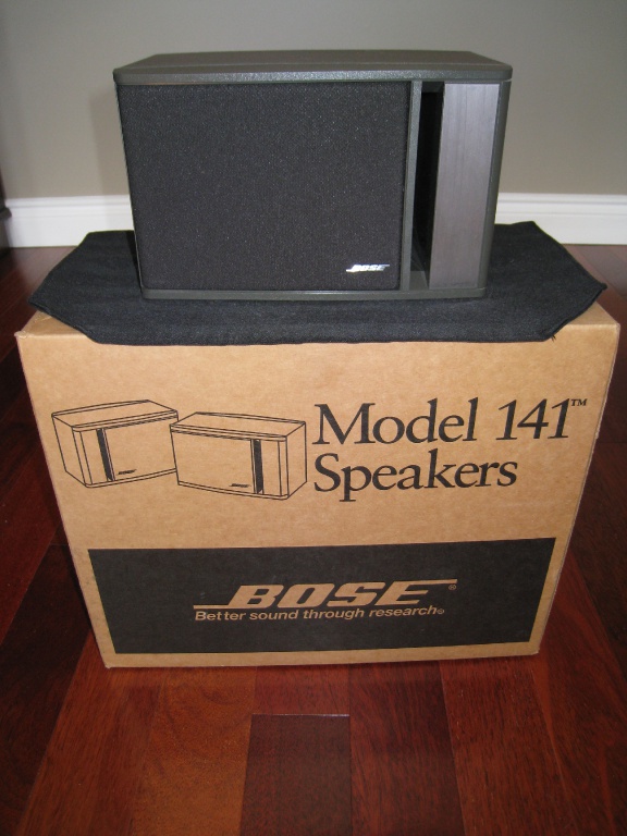 Bose 141 Bookshelf Speakers For Sale Canuck Audio Mart