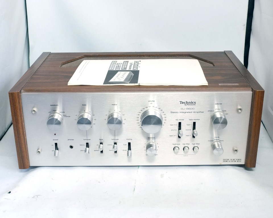 Technics SU Stereo Integrated Amplifier SU For Sale Canuck Audio Mart