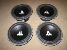 Four 8 Jl 8w3v2 D4 Subwoofers Great Sound For Sale Canuck Audio Mart