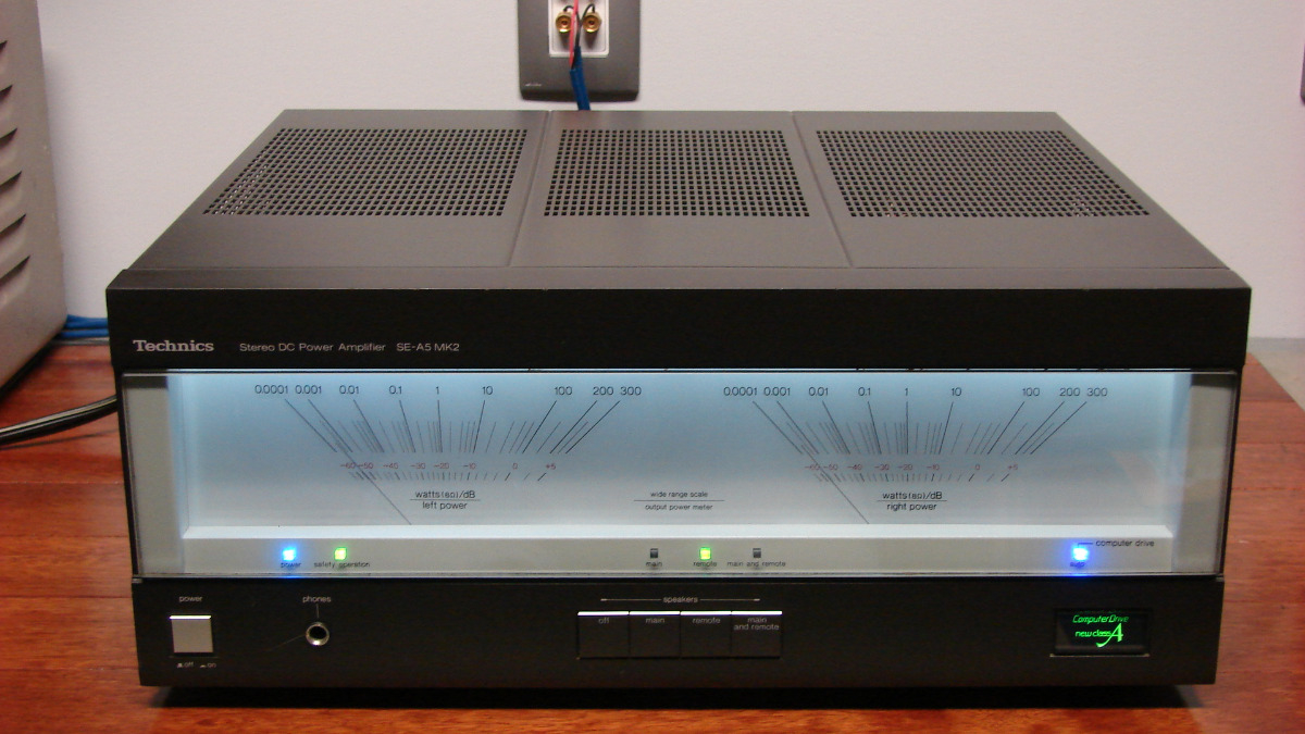 Technics SE A MKII Power Amplifier For Sale Canuck Audio Mart