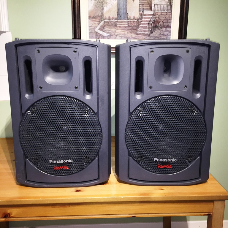 Panasonic Ramsa – WS-AT200 full range PA speakers For Sale - Canuck