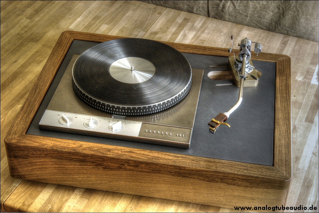 New Plinth Design For Garrard 301 401 Made By Vinylista And Analog Tube Audio Analogtubeaudio S Gallery Canuck Audio Mart