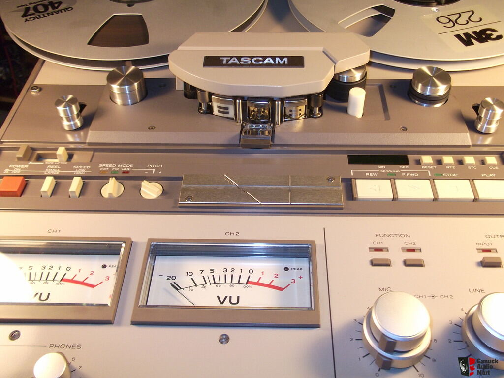 Tascam 42 Tape Reel to Reel*2 track 1/4 inch*7-1/2 or 15 ips*NAB/IEC  equalization Photo #1001809 - US Audio Mart