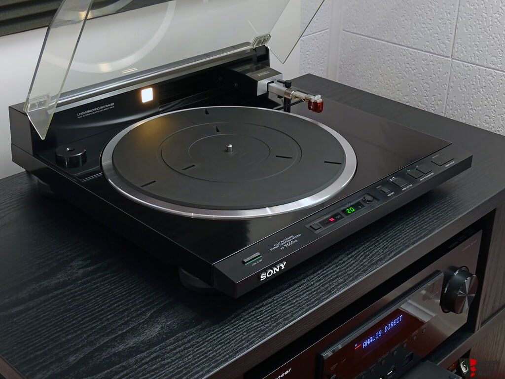 Sony ES PS-X555ES Biotracer Linear Tracking Turntable Denon DL110