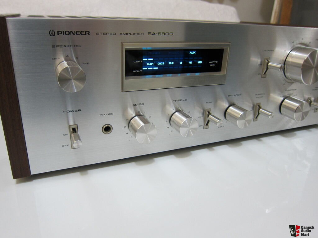 Vintage Pioneer SA-6800 Integrated Amplifier Photo #1042258 - US 