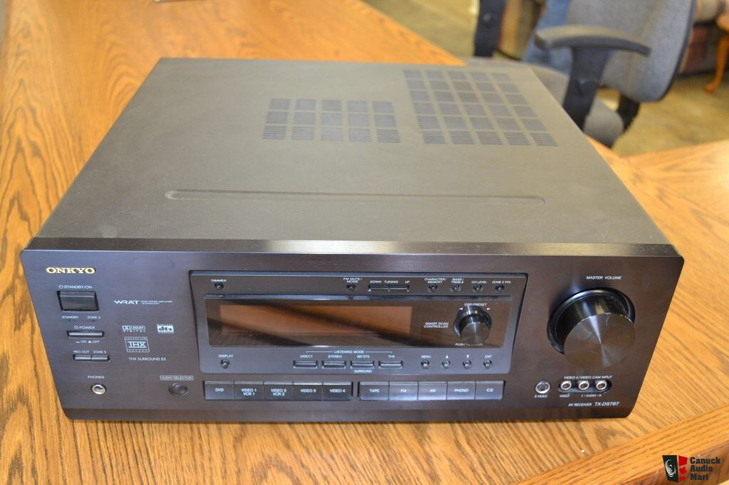 Onkyo TX-DS787 6.1 Surround Digital Receiver w/ LCD Remote (THX