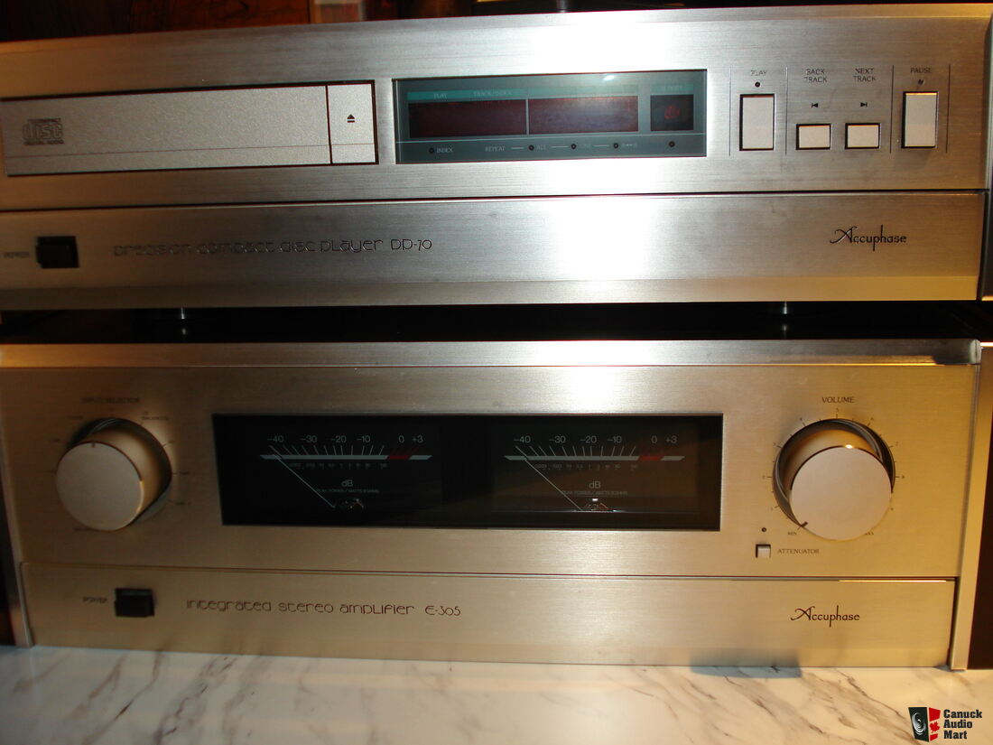 Accuphase 05 Integrated Amplifier Accuphase Dp 70 Cd Player Photo Us Audio Mart