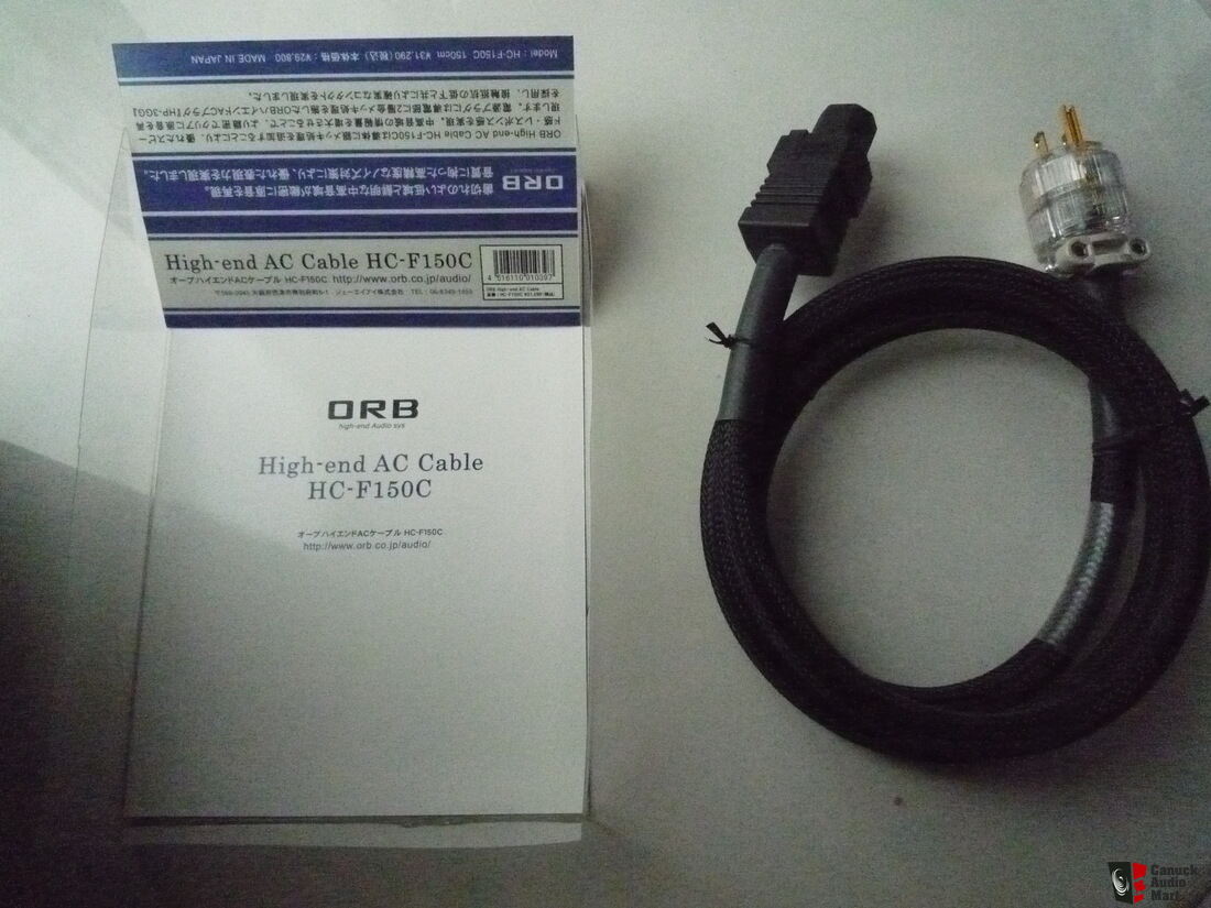 ORB HC-F150C power cord -- 1.5m - price reduced Photo #1066933