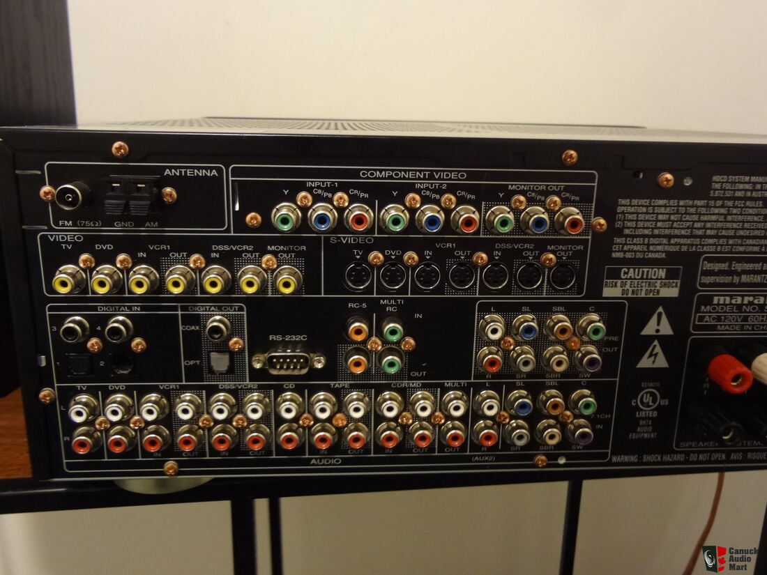 Marantz SR 5600 7.1 Dolby Digital EX DTS ES receiver