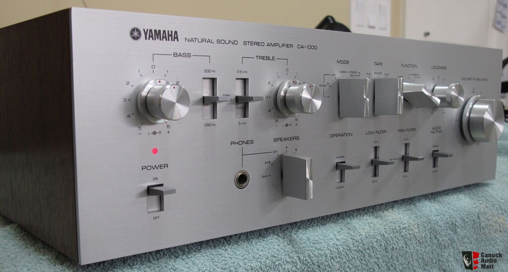 Yamaha Ca 1000 Integrated Amplifier Sale Pending Photo Us Audio Mart