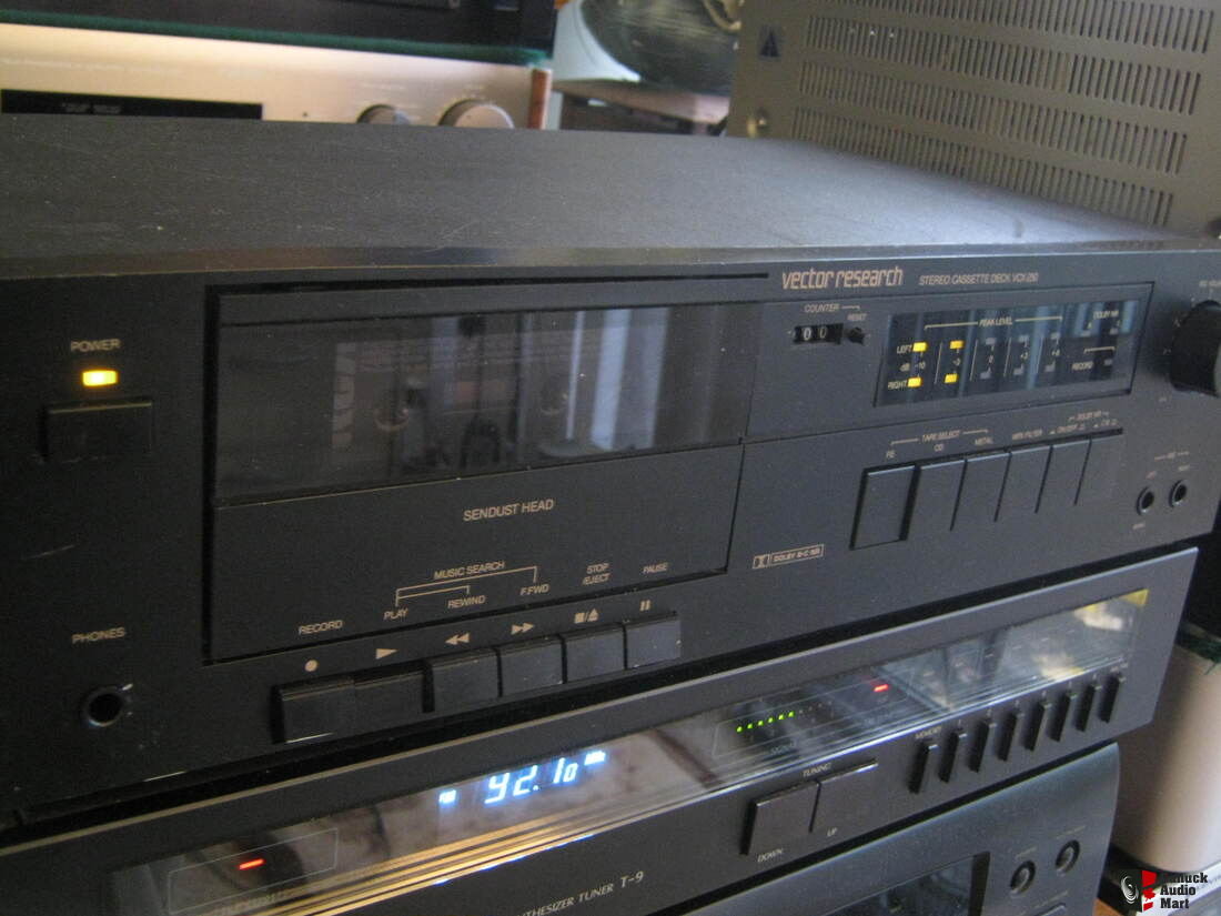 Vector Research VCX-250 Cassette Deck (Sendust Tape-head Deployed ...