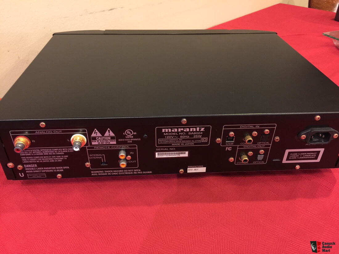 Marantz SA8004 SACD Player / DAC - PENDING SALE Photo #1082984