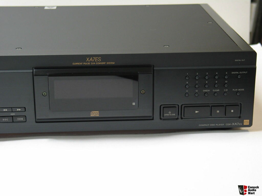 SONY CDP XA7ES CD Player (Mint) Photo #1089258 - Canuck Audio Mart