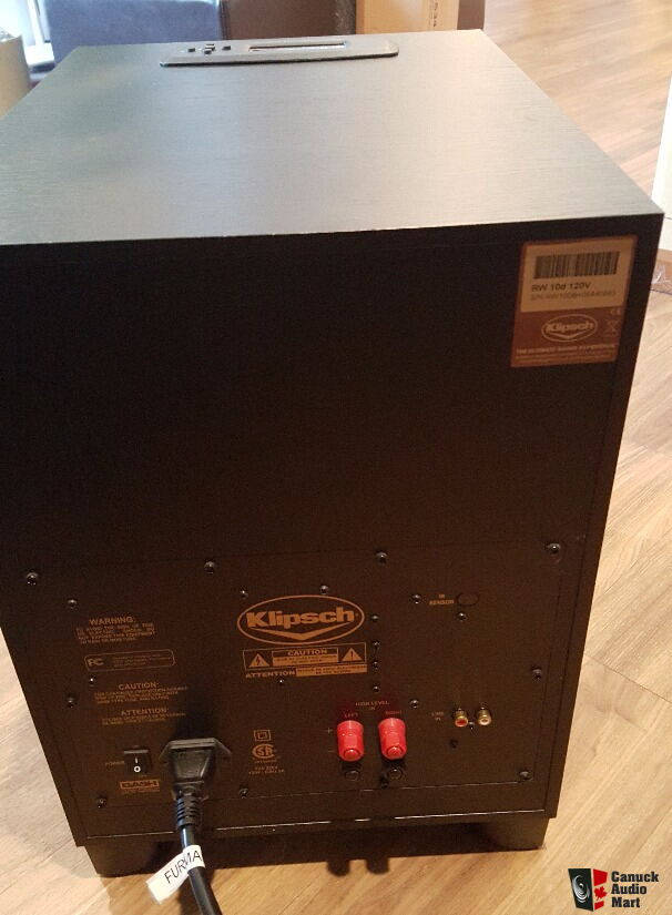 Klipsch RW10d Subwoofer Photo 1102920 Canuck Audio Mart