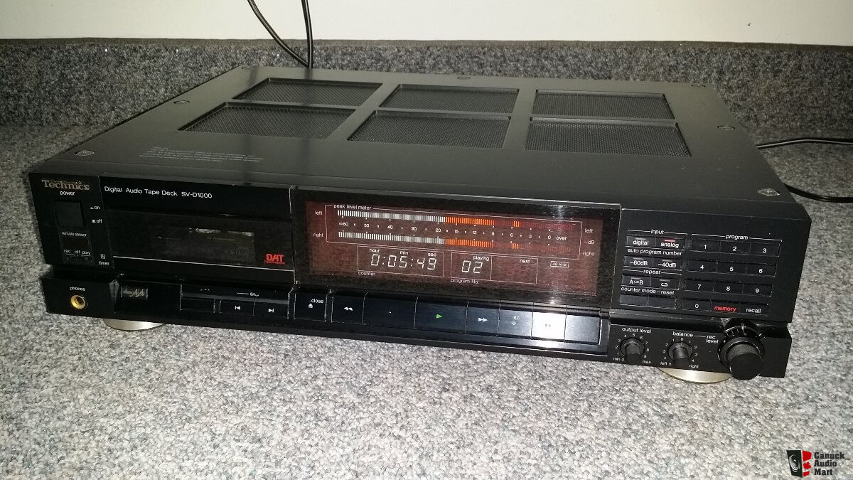 Technics SV-D1000 DAT fully working (pending) For Sale - Canuck