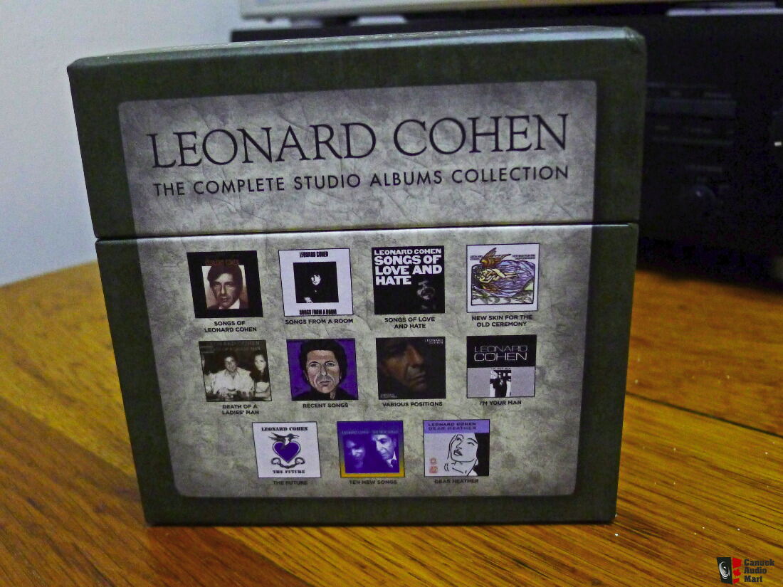 Leonard Cohen CDs - The complete studio albums collection Photo #1114729 -  US Audio Mart