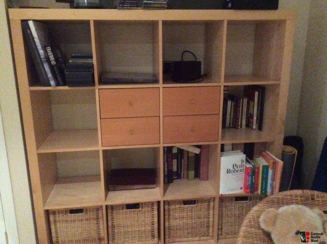 Ikea Expedit Shelf Units 2 With Cd Drawers Free Until Monday