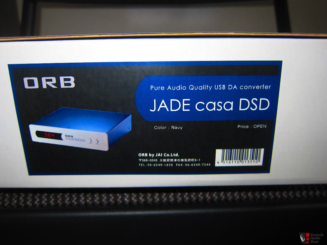 Orb Jade Casa DSD dac (best DSD dac with a Burr Brown chip set