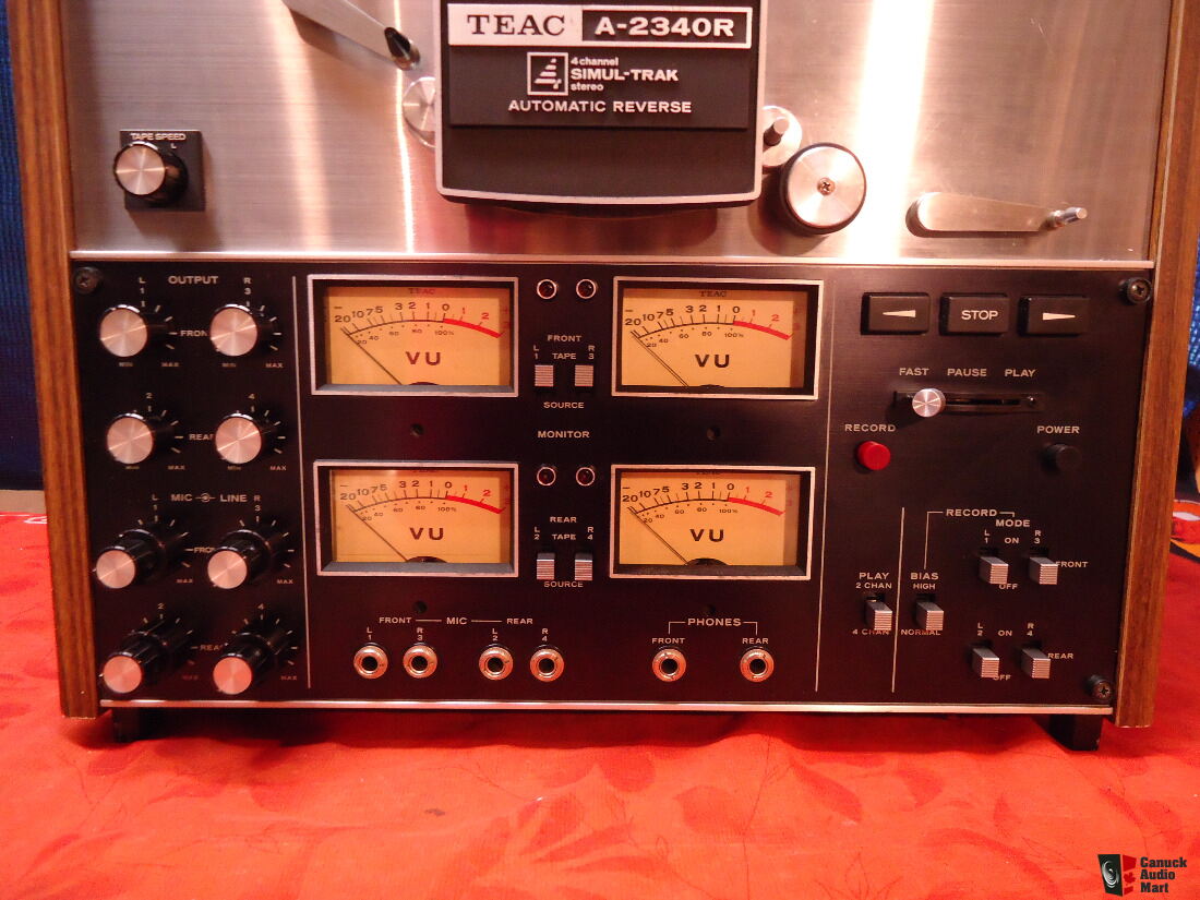 CD Quality Sound-TEAC A-2340R Reel to Reel Tape Deck-Serviced Photo  #1122672 - US Audio Mart