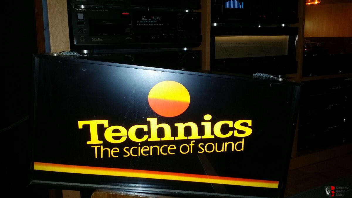 Technics Dealer Sign from early 80s Photo #1131190 - US Audio Mart