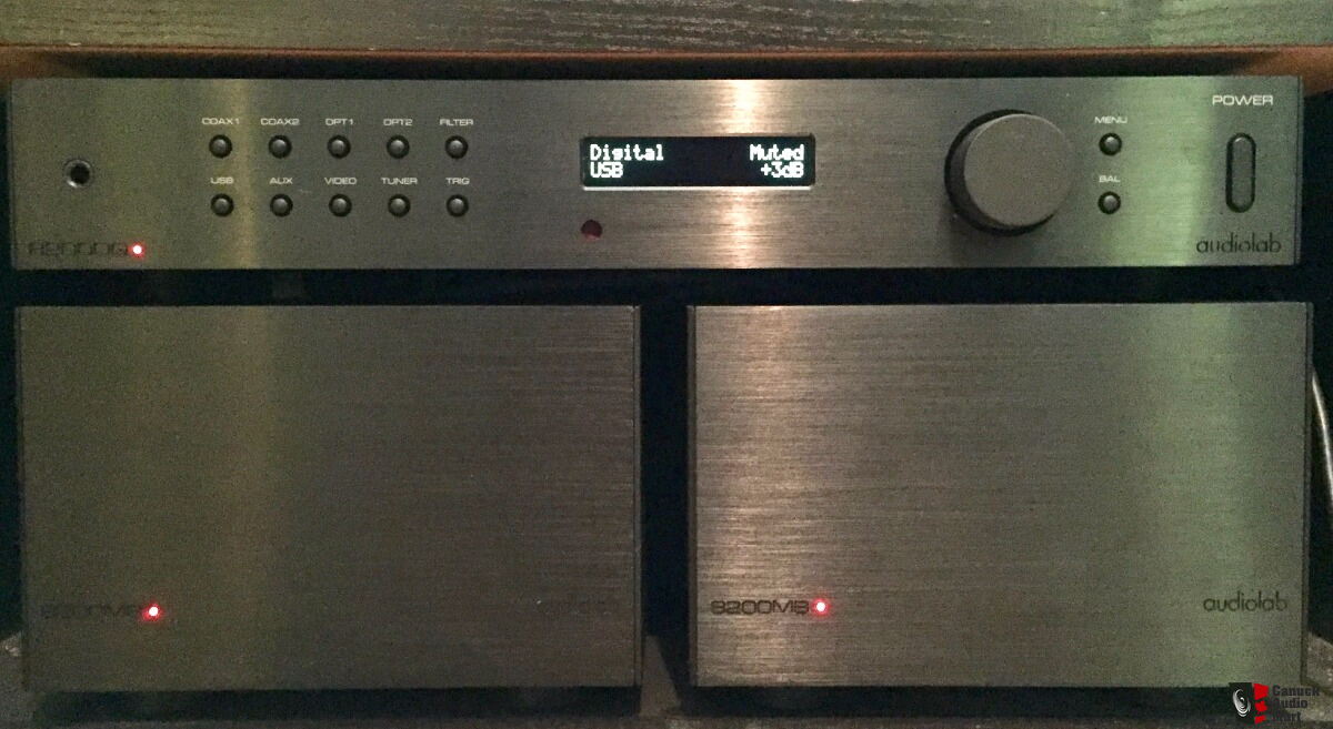 Audiolab 8200DQ DAC / Preamp (Black) For Sale Canuck Audio Mart