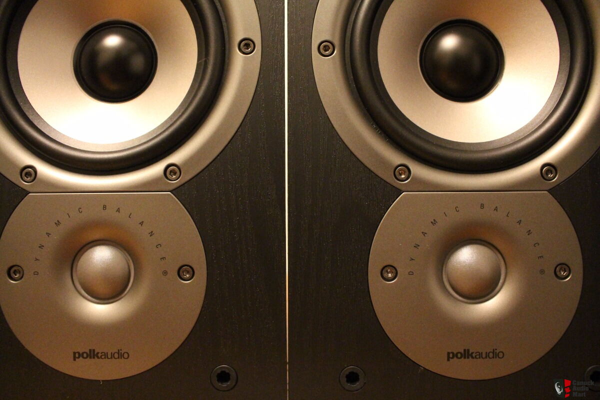 Polk Audio Tsi100 100 Watt Bookshelf Speaker Black Photo