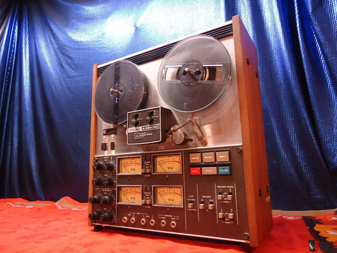 Clean Sound on 4 Channels-TEAC A-2340 SX Reel to Reel Tape Deck-Sold on  Kijiji Photo #1145630 - Canuck Audio Mart
