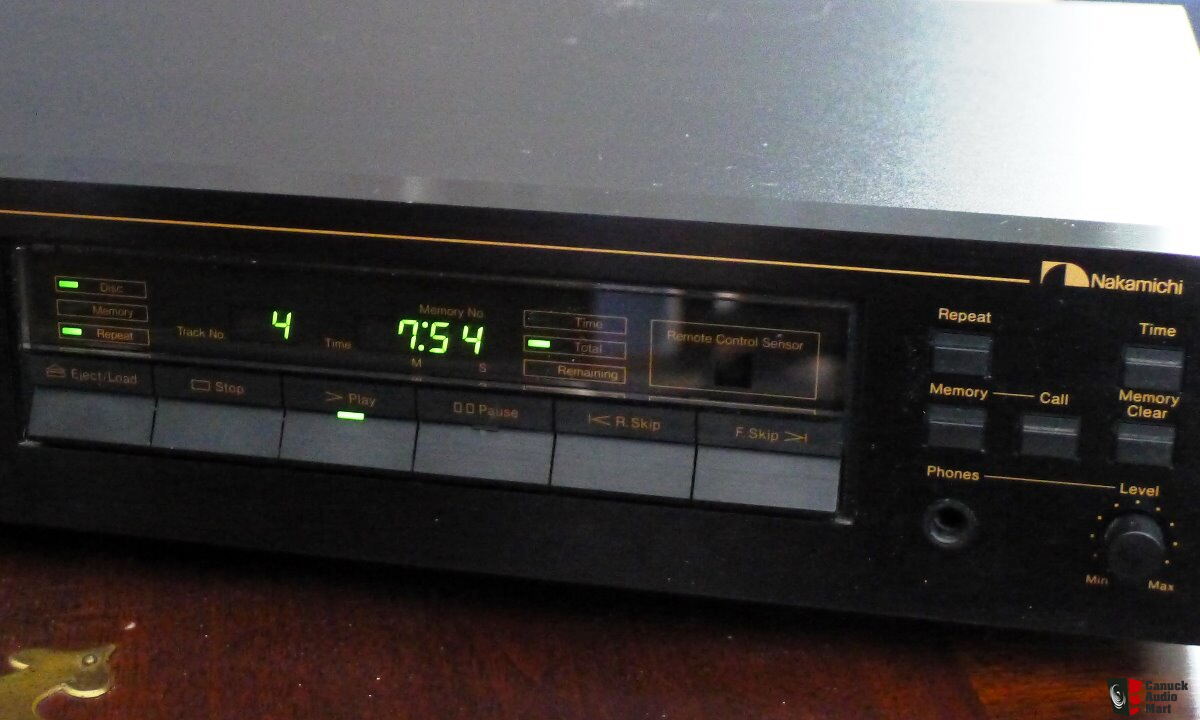 Nakamichi CDP-2A CD Player with Original Remote - Sale Pending to Steve ...
