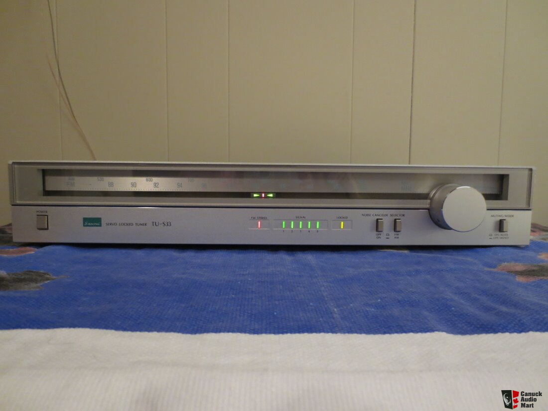 Sansui TU-S33 Tuner, Improved TU-217/317 *Pending For Sale