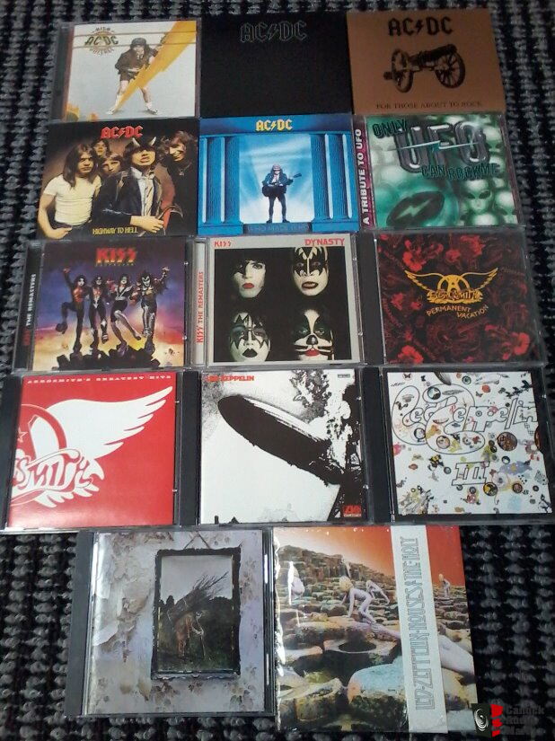 vintage rock cd lot