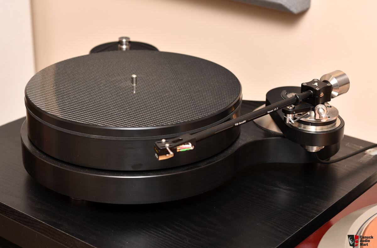 TW Acustic One turntable with Raven 10.5 tonearm. Raven AC Power supply upgrade #1172580 - Audio Mart