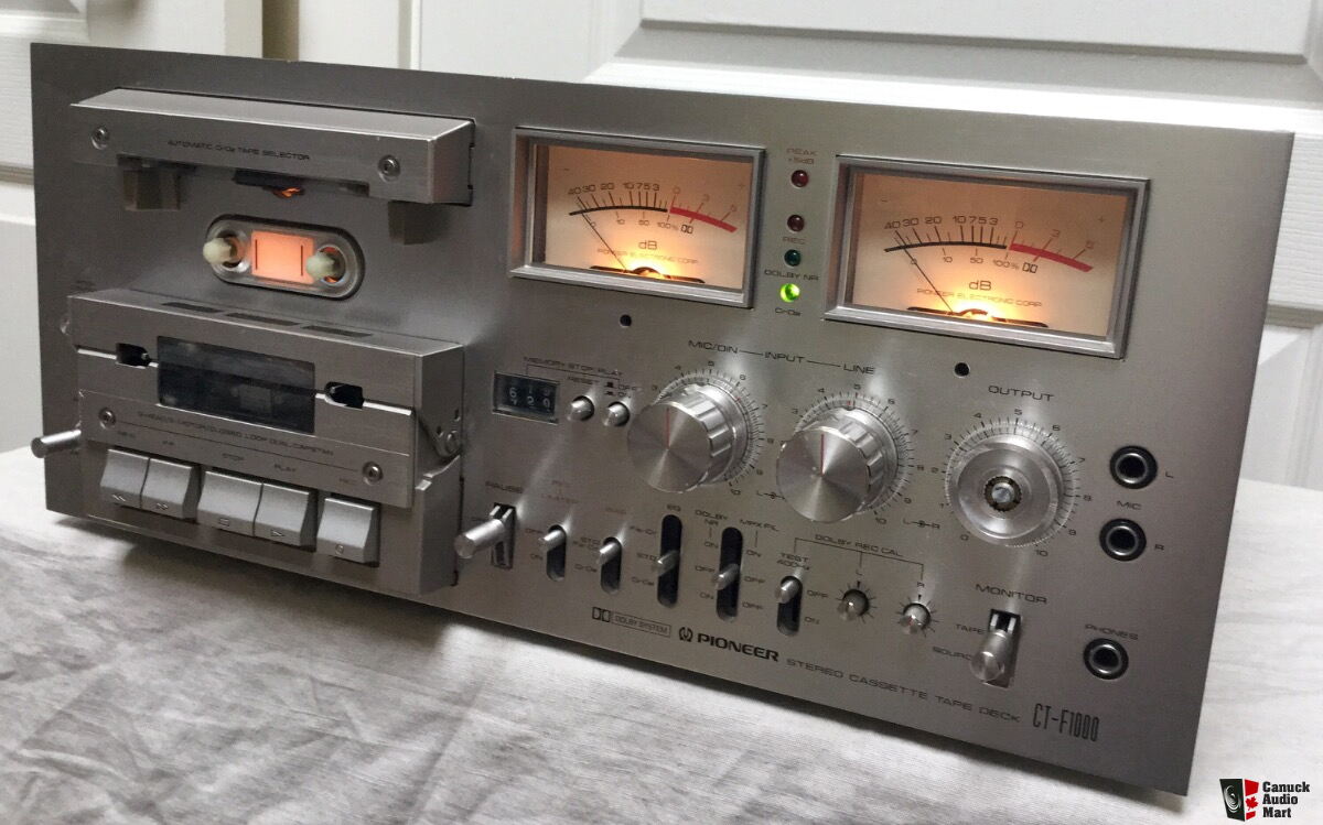 Pioneer CTF1000 top of the line tape deck Photo 1177965