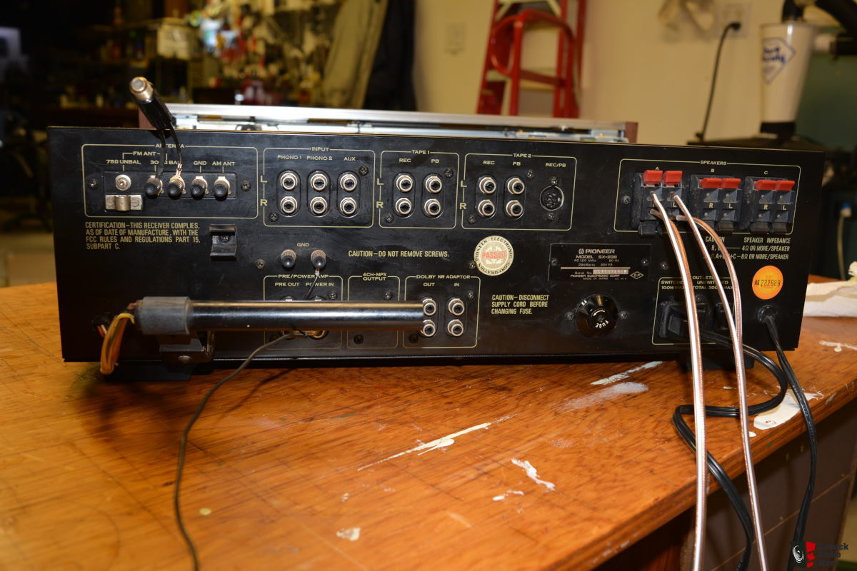 Pioneer Sx 939 Receiver Restored With New Caps Transistors Photo Us Audio Mart
