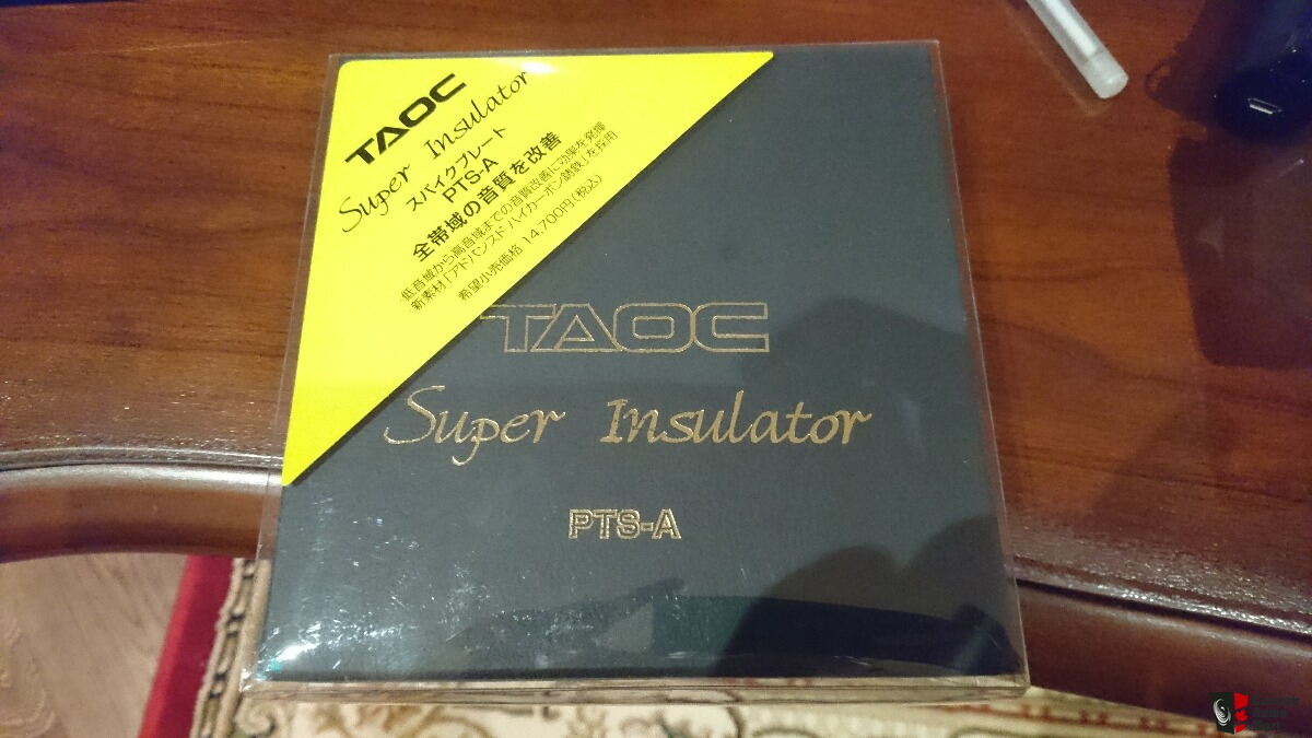 TAOC Super Insulator PTS-A Photo #1187174 - US Audio Mart