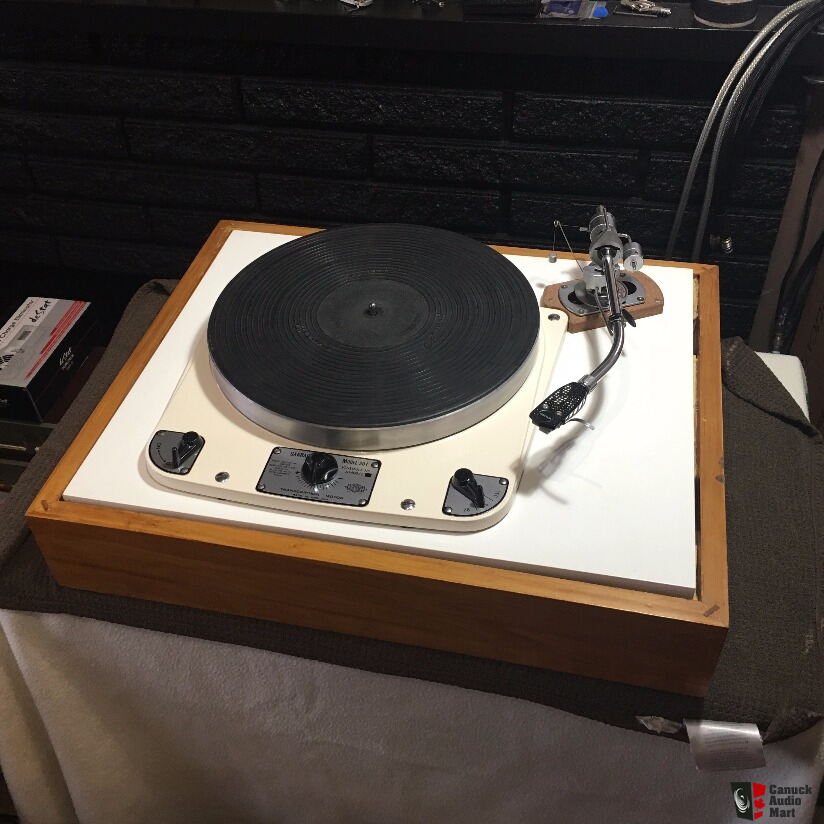 Garrard 301 Oil Bearing Super Clean Custom Plinth With Sme 3009 And Vintage Headshell Photo Canuck Audio Mart