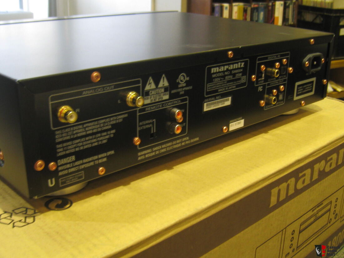 Marantz SA8004 SACD player Photo #1194825 - Canuck Audio Mart