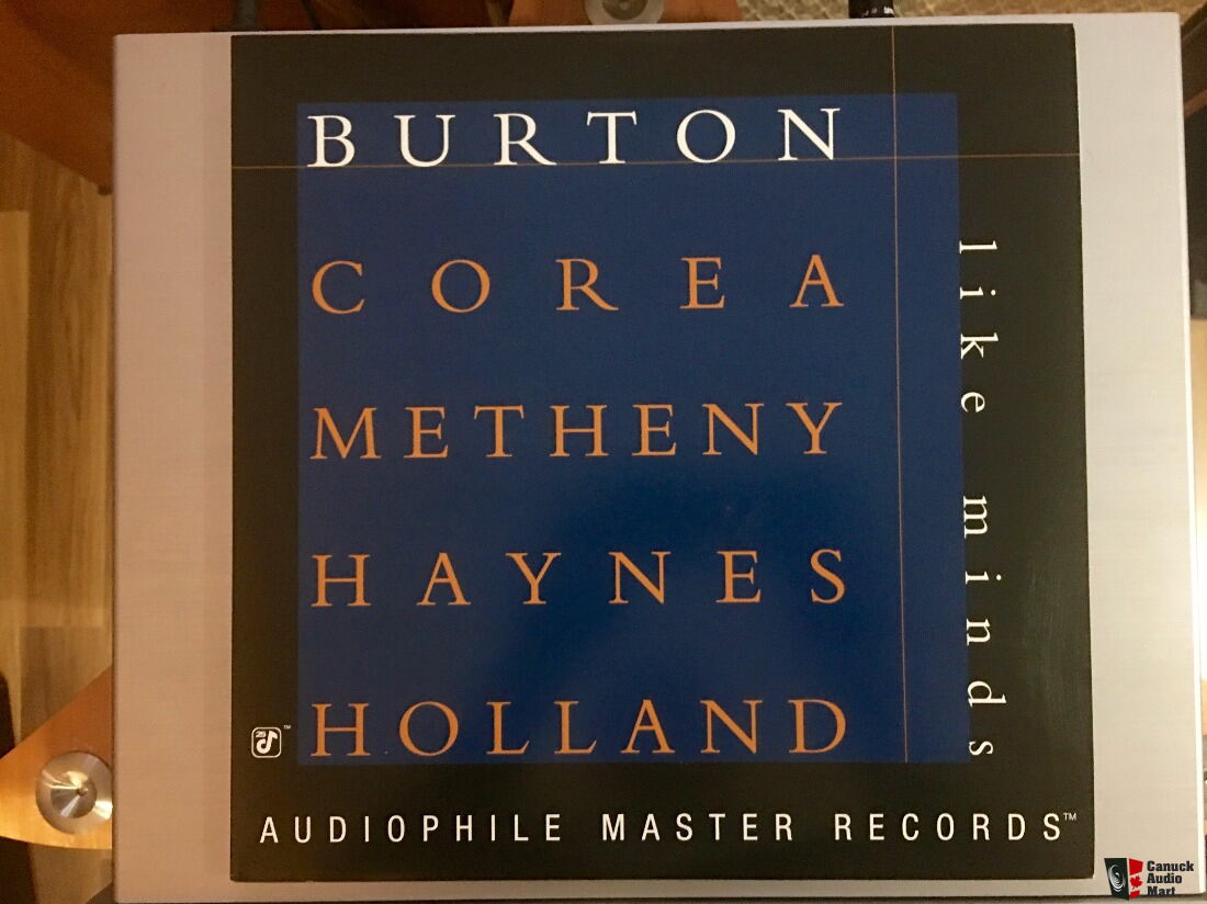 Audiophile Master Like Minds Burton Corea Metheny vinyl LP