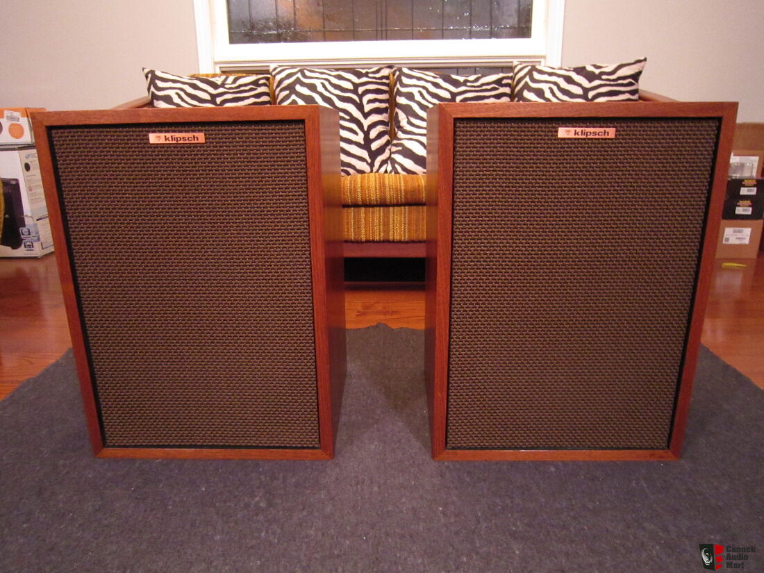 Klipsch Heresy Speakers Type HWO Photo 405616 Canuck Audio Mart