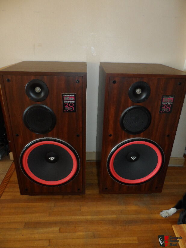 cerwin vega re 38 speakers