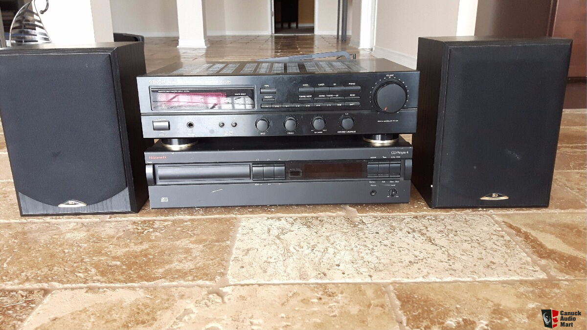 Stereo Receiver With Cd Player And Bookshelf Speakers Photo